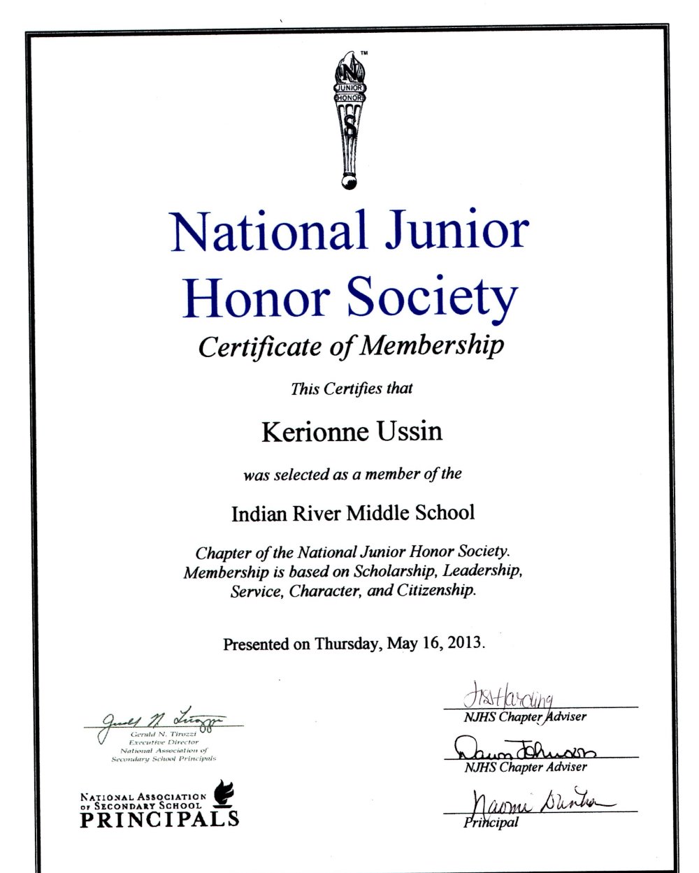 national junior honor society essays